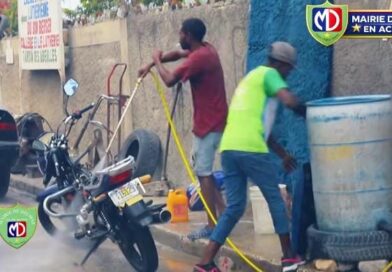 Wilson Jeudy interdit le lavage de véhicules sur les trottoirs à Delmas