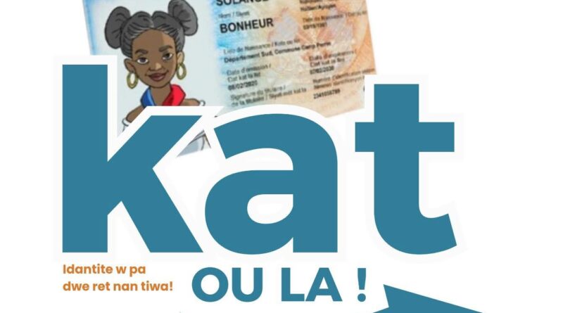 Gressier : l’ONI lance l’opération “Kat Ou La ”  pour la distribution des cartes d’identification