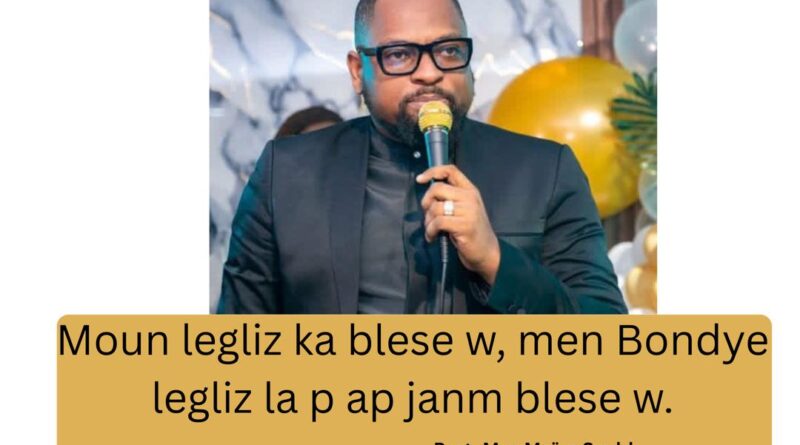 Pasteur Max Moïse Sauld : une cuirasse pour les jeunes et les artistes chrétiens