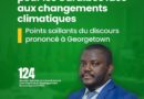 Haïti plaide pour un « agenda de survie climatique » à la 124e réunion du COTED