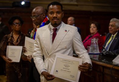 Jean Gardy Charles : un jeune Haïtien honoré en Italie pour son engagement en faveur de la paix