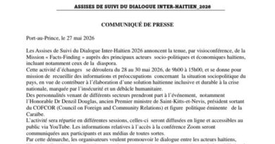 Les Assises de suivi du Dialogue Inter-Haïtien 2026 annoncent une mission de consultation nationale