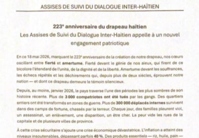223e anniversaire du drapeau : les Assises du Dialogue Inter-Haïtien lancent un cri d’alarme