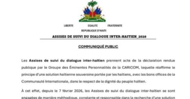 Crise de transition : les Assises répondent à la clarification de la CARICOM