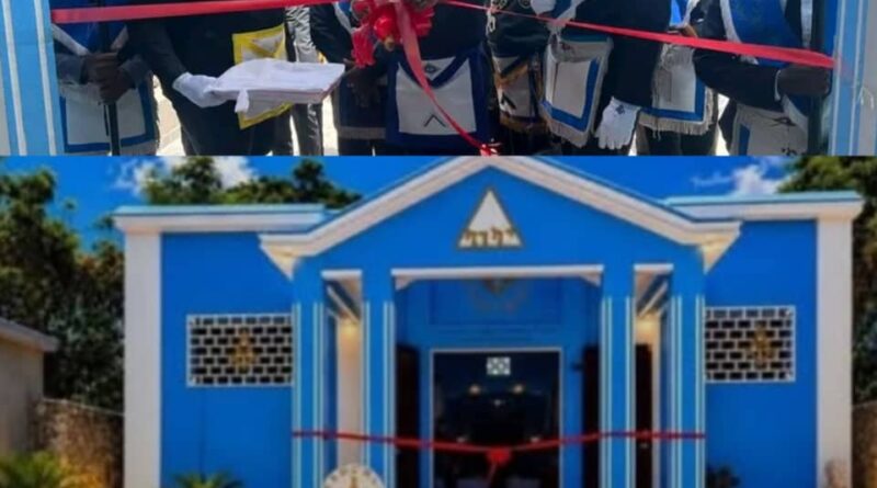 Sous le maillet du Vénérable Maître Ternela Agella: un nouveau temple maçonnique dédié à la gloire du G.’.A.’.U.’. inauguré à Jacmel