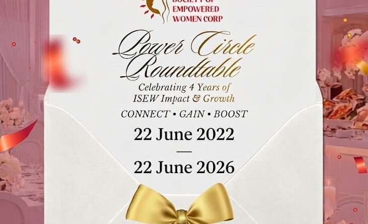 L’INTERNATIONAL SOCIETY OF EMPOWERED WOMEN CORP (ISEW) CÉLÈBRE SES QUATRE ANS D’ENGAGEMENT ET D’IMPACT
