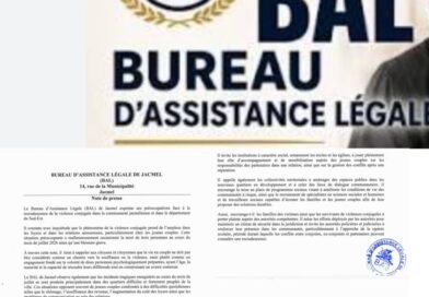 Sud-Est: Le BAL exprime ses préoccupations face à la recrudescence de la violence conjugale