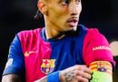 Raphinha officiellement désigné capitaine du FC Barcelone