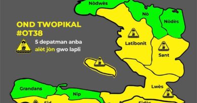 Fortes pluies : cinq départements d’Haïti placés en vigilance jaune après le passage de l’onde tropicale issue de Dolly