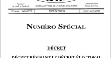 Nouvo dekrè elektoral la pibliye, men dat eleksyon yo toujou nan ensètitid