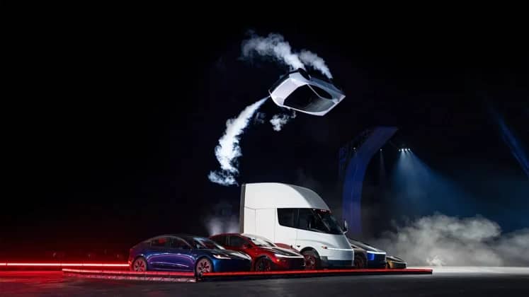Tesla anonse yon machin espòtif ki kapab vole gras ak teknoloji SpaceX